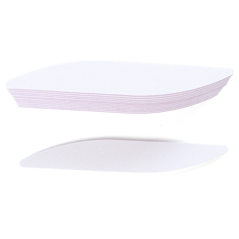 Jual 5 Pcs Putih File Kuku Bulan Gaya Bentuk Manikur Pengamplasan Buffer Blok 100 180 Uv Gel Polish Nail Art Mudah Dicuci Amplas alat CHA25