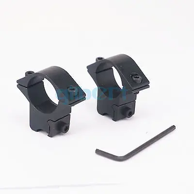 

Low Profile Single Nail Scope Sight Mount Torch Light Lamp Laser Air Bracket Clamp 1" Ring 20mm Dovetail Rail