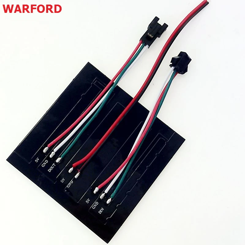 

1pcs WS2812B 8x8 led module 5050 RGB SMD 8*8 pixels digital flexible dot matrix individually addressable led display screen
