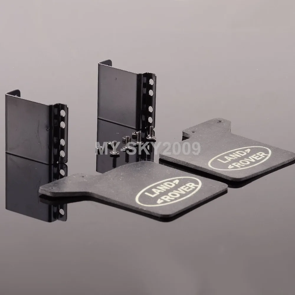 RC Rubber Quarters Front Fender Mud Flaps For 1/10th RC Crawler Traxxas TRX-4 TRX4 RC Rubber Quarters Front Fender Mud Flaps For 1/10th RC Crawler Traxxas TRX-4 TRX4