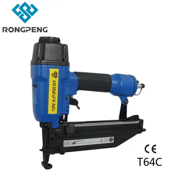 

RONGPENG PROFESSIONAL FINISH NAILER T64C 16 GUAGE PNEUMATIC TOOL