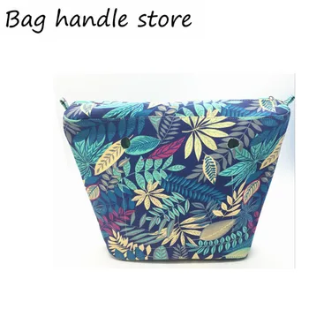 

one pcs colorful waterproof Classic big size canvas pocket bag for big silicone obag 2017