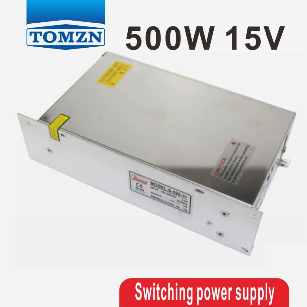 

500W 15V 32A 220V INPUT Single Output Switching power supply for LED Strip light AC to DC