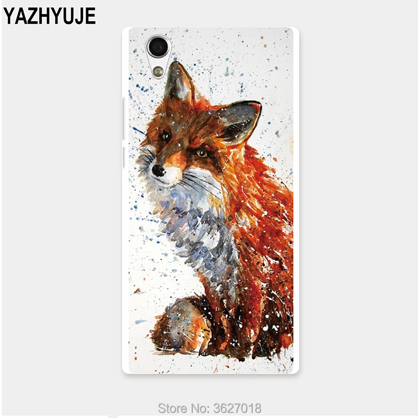 

YAZHYUJE For Lenovo Vibe P1M P70 X2 K8 K5 K6 Note A1000 ZUK Z2 pro FOX Patterned hard Cover Plastic phone case