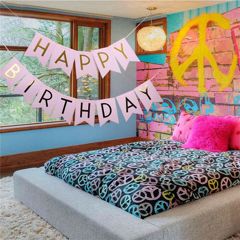 1 шт. вечерние Детская шапка баннер Happy Birthday|Товары для праздника| |