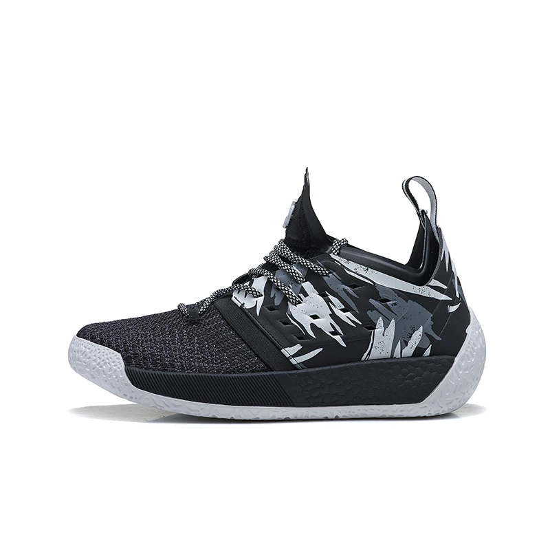 Мужские баскетбольные кроссовки boost Harden Vol.2 AH2217 черные и белые спортивные размер