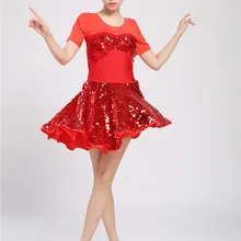 Новое танцевальное платье для латинских танцев с кисточками и пайетками для женщин, девочек, леди ча/Румба/Самба/Танго/бальных танцев