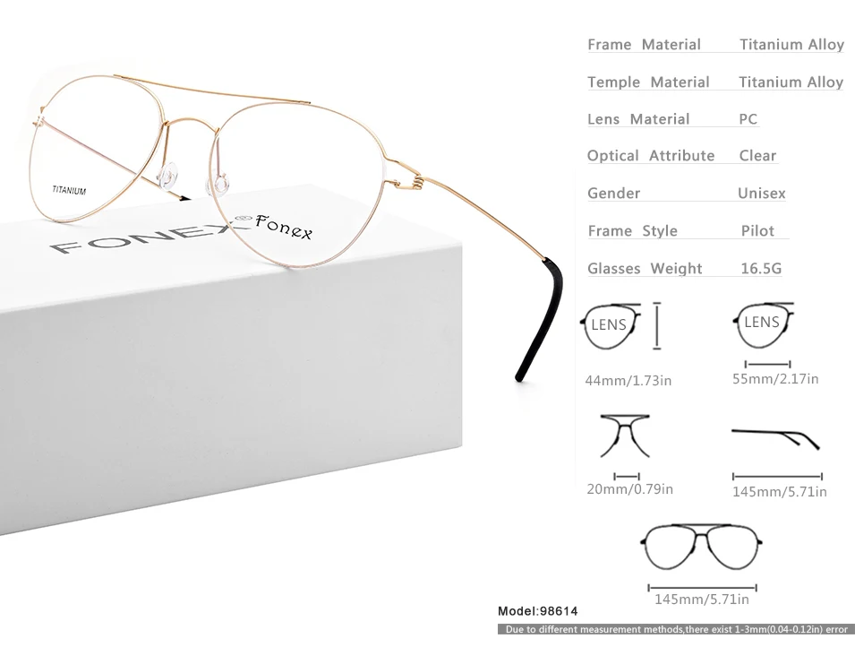 Титановые оптические очки, оправа для мужчин, ультралегкие женские новые авиационные очки для близорукости, очки по рецепту, корейские датские очки без винтов