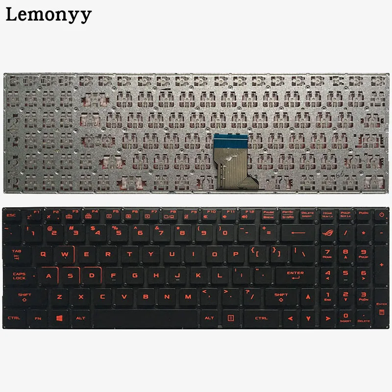 Клавиатура для ноутбука США для Asus GL502 GL502V GL502VM GL502VT GL502VY английская клавиатура без подсветки
