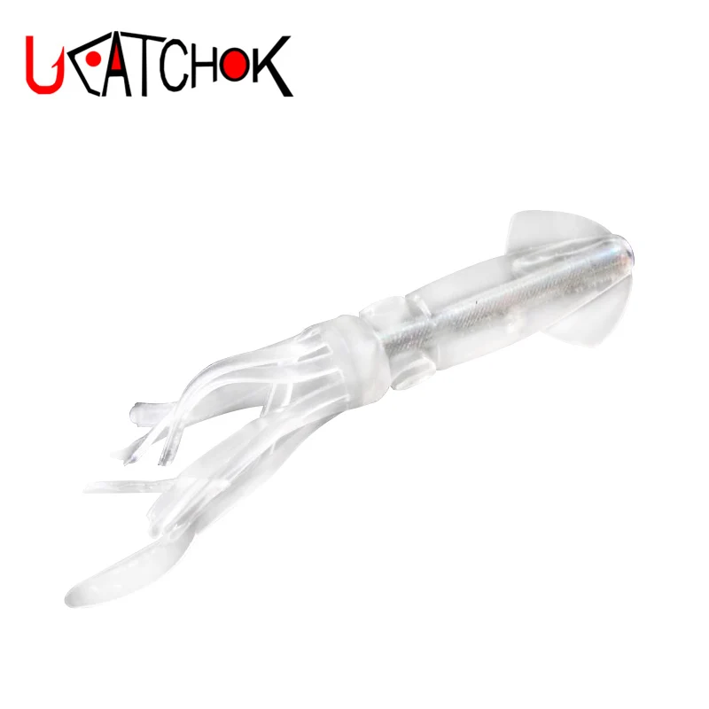 

10cm/8g special design luminous squid soft fishing lure soft fisihing bait