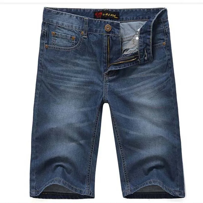 

New Arrivals Men Short Jeans New Classic Straight Summer Fashion Cotton Short Men Jeans