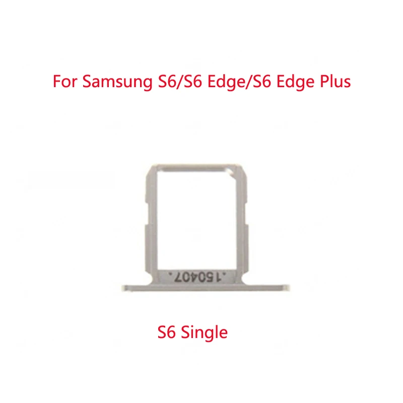 100% Новый оригинальный слот для карт Samsung Galaxy S6/S6 Edge/S6 Edge Plus|Шлейфы мобильных