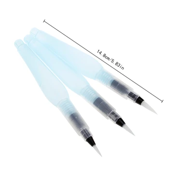 

3Pcs Water Brush Ink Pen for Watercolor Painting Drawing Calligraphy Art Tool