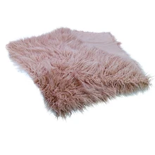 D&J Lengthy 200x150cm Fake Fur for Christmas New child Images Background Backdrops Prop Delicate Mongolia Giant Furry Rug Shoot Plus