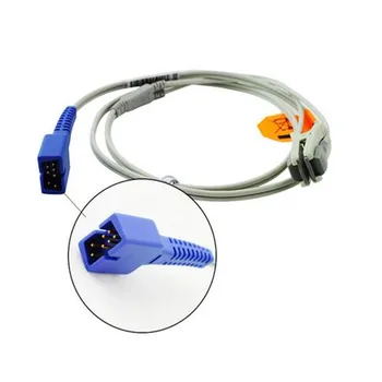 

2018 Compatible for Nellcor DB7 Pin Animal/veterinary Earclip Spo2 Sensor Pulse Oximeter Probe,Spo2 Sensors Oximetry Sensor 1M