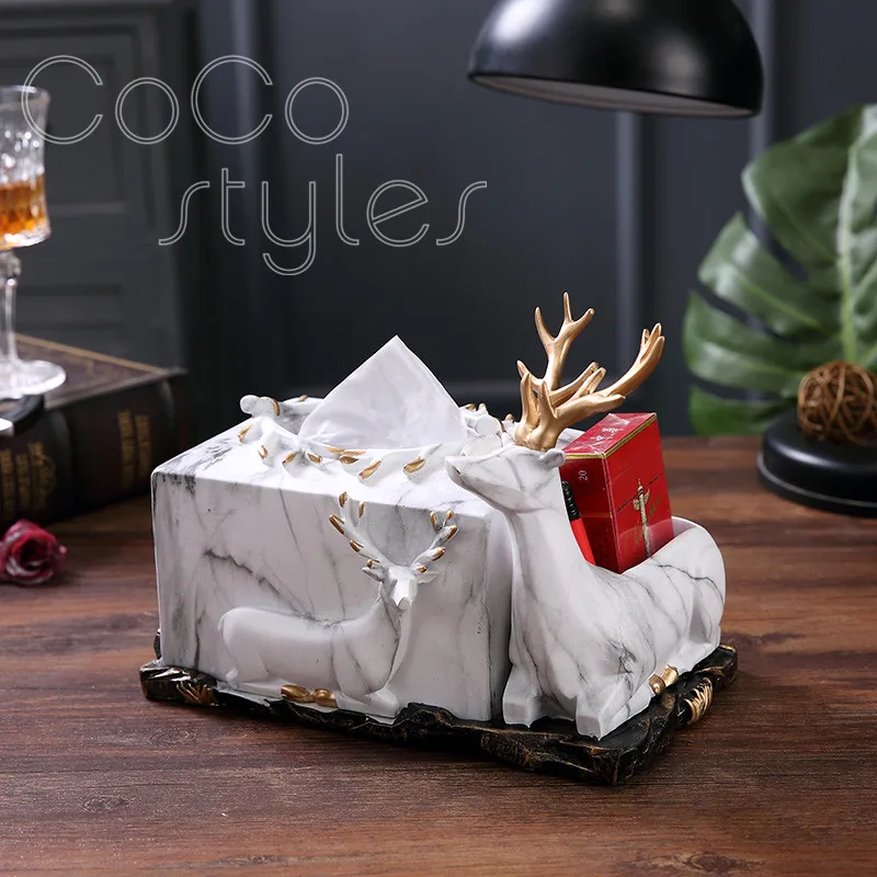 

Cocostyles InsFashion creative handmade tissue boxes for modern home decor