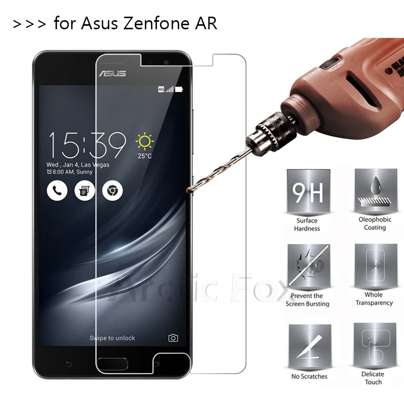 5 шт./лот закаленное Стекло для Asus Zenfone AR ZS571KL 7 дюйма Экран протектор Защитная