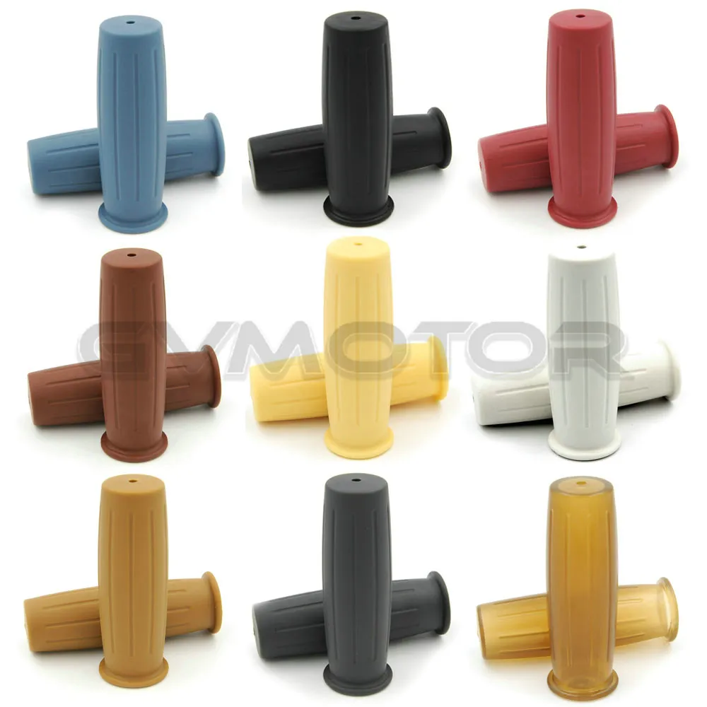 

9 Color Vintage Cafe Racer 1" 25/28mm Motorcycle Handlebar Grip Grips for HARLEY SPORTSTER IRON 883 1200 TRIUMPH Free Shipping