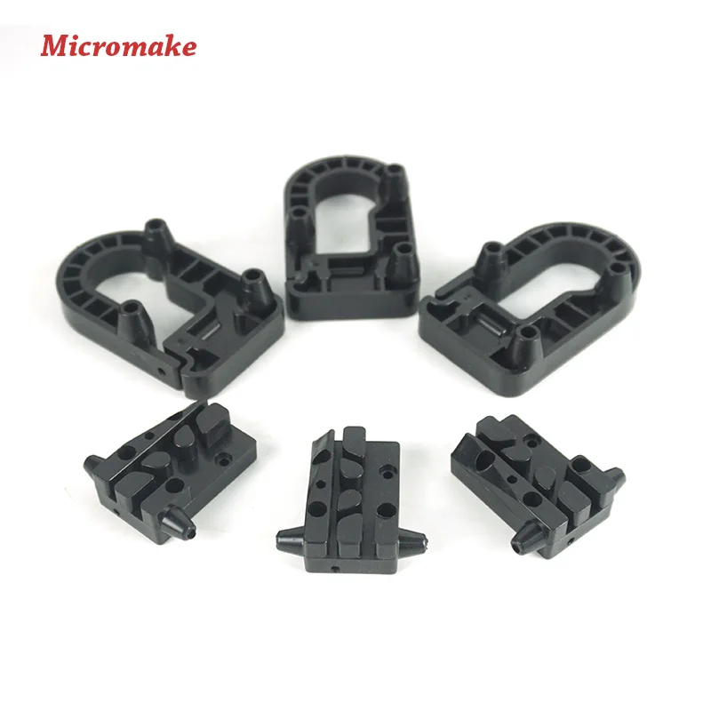 Micromake كوسيل طابعة إطار دلتا 3D قطع حقن بلاستيكية حقن صب بكرة أجزاء