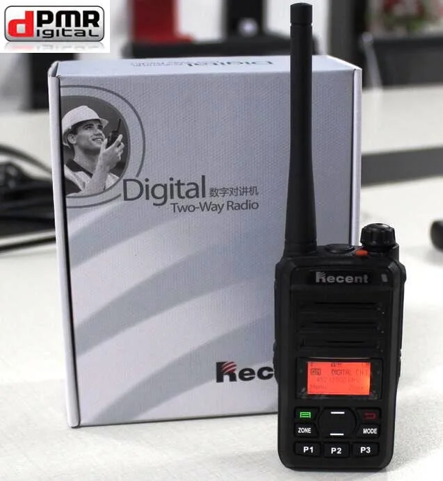 

China dPMR Digital Radio Handy Walkie Talkie transceiver portable 3W digital private mobile radio 309D SMS HF transmitter