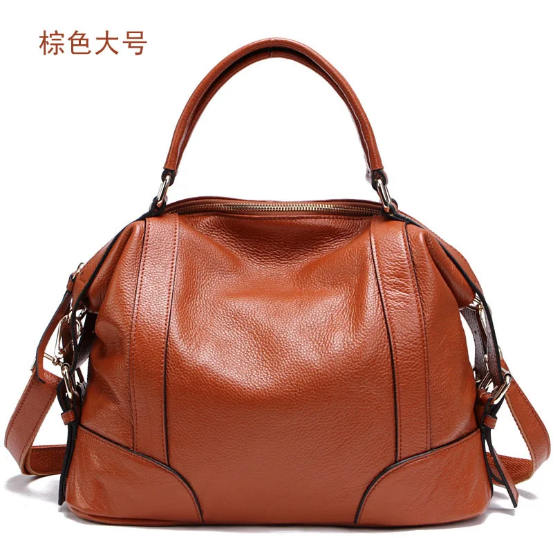 2018 fashion new Europe and the United States leather handbags first layer of bag ladies handbag shoulder Messenger bag 2018 fashion new Europe and the United States leather handbags first layer of bag ladies handbag shoulder Messenger bag