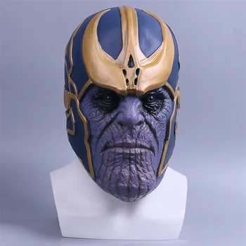 

The Avengers Thanos Mask Halloween Party Masquerade Masks Cosplay Mascaras De Latex Realista Carnaval Mascara Scary Masque Movie