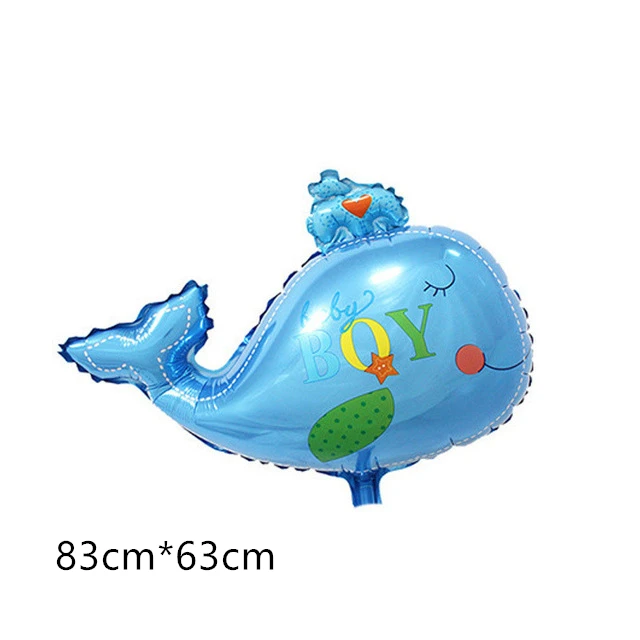 1 шт. воздушные шары морской тематики океана животных фольги Воздушные шары русалки Акула Рыба Осьминог для вечерние детские Душ День Рождения Декоративные детские игрушки - Цвет: 1pc