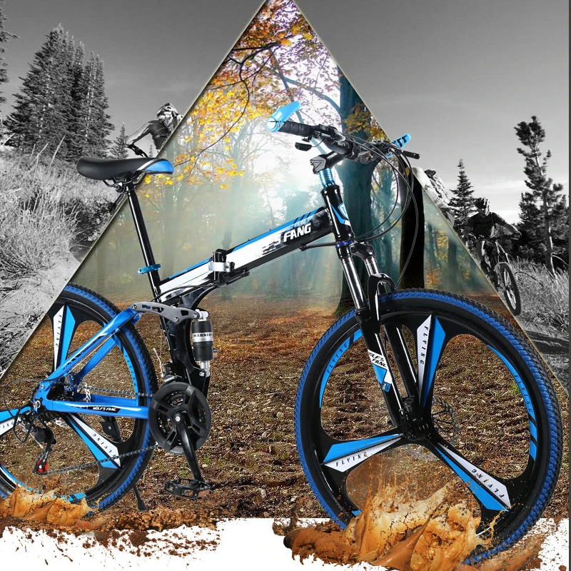 wolf's fang Bicycle folding Road Bike 21 speed 26\