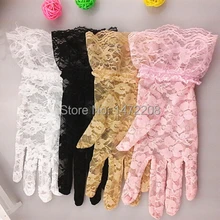 2016 Newest Women’s Summer Sun Protection Lace Gloves Lady’s Sexy Mittens Gloves Wholesales Price