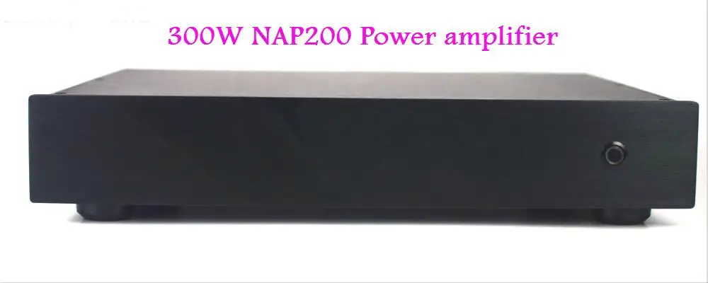 Горячая 300 Вт NAP200 HIFI 2,0 канальный усилитель мощности на Великобритании NAIM черный ящик усилитель мощности 75 Вт+ 75 Вт
