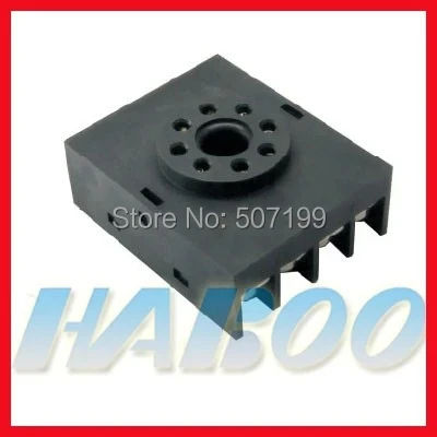 

HABOO 10F-2Z-A mini relay electrical socket 2NO+2NC switch socket 10A 300V