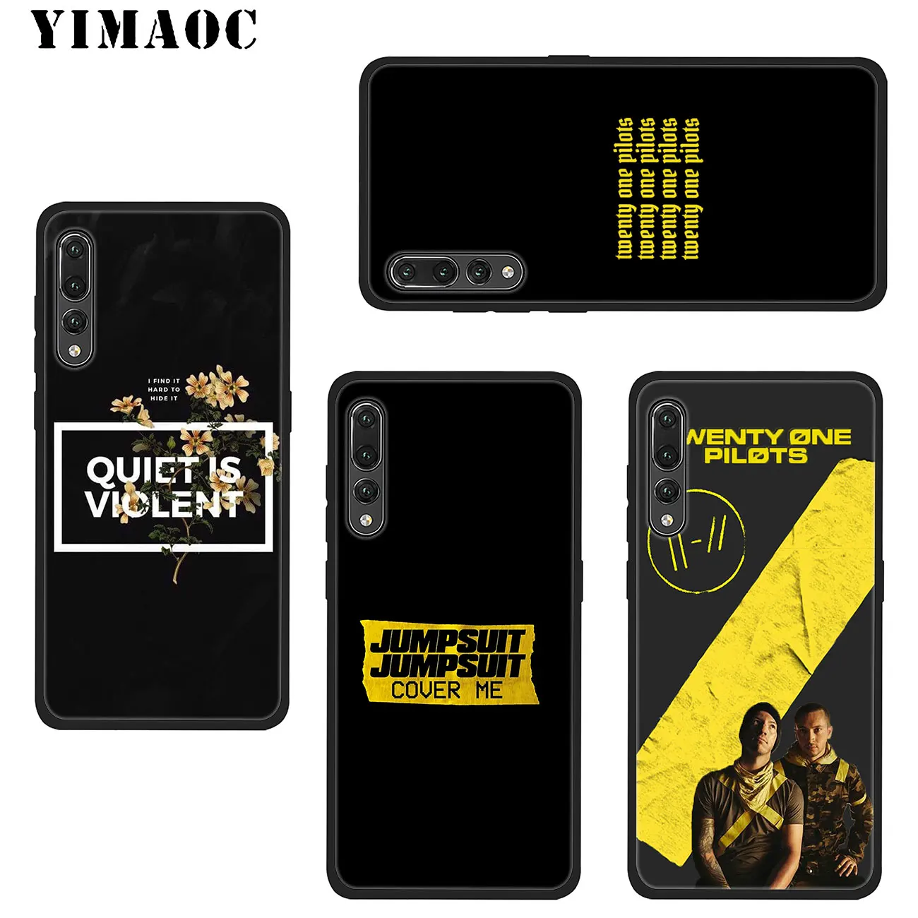 Мягкий силиконовый чехол YIMAOC twenty one pilots Trench для телефона Huawei Honor 20 Pro 8C 8X 8 9 9X 10 Lite 7X 7A