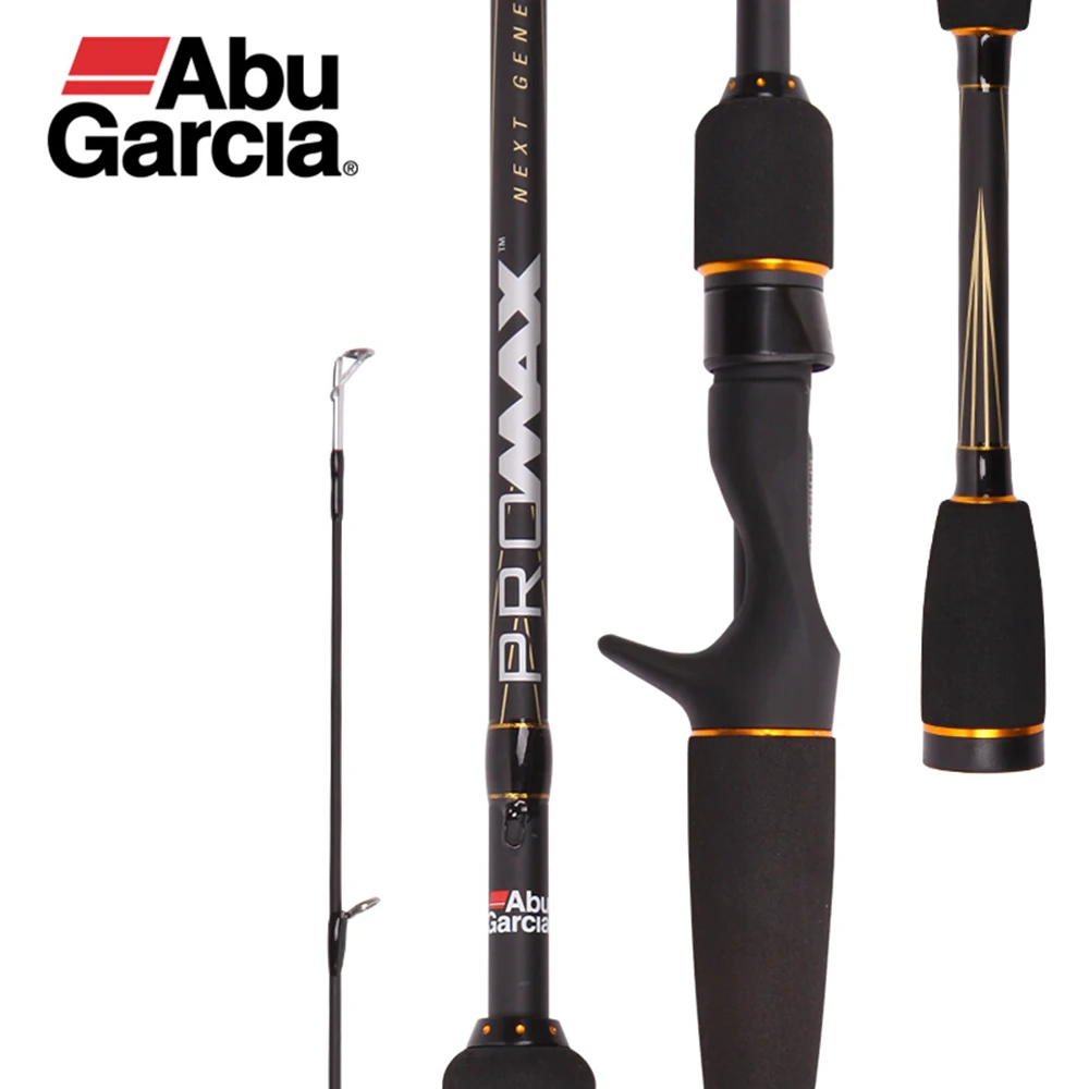 ABU GARCIA Spinning Fishing Rod 2.01M Fishing Stick M Power Fishing Rod Portable Spinning Fishing Rod Carbon Lure Spinning Pole