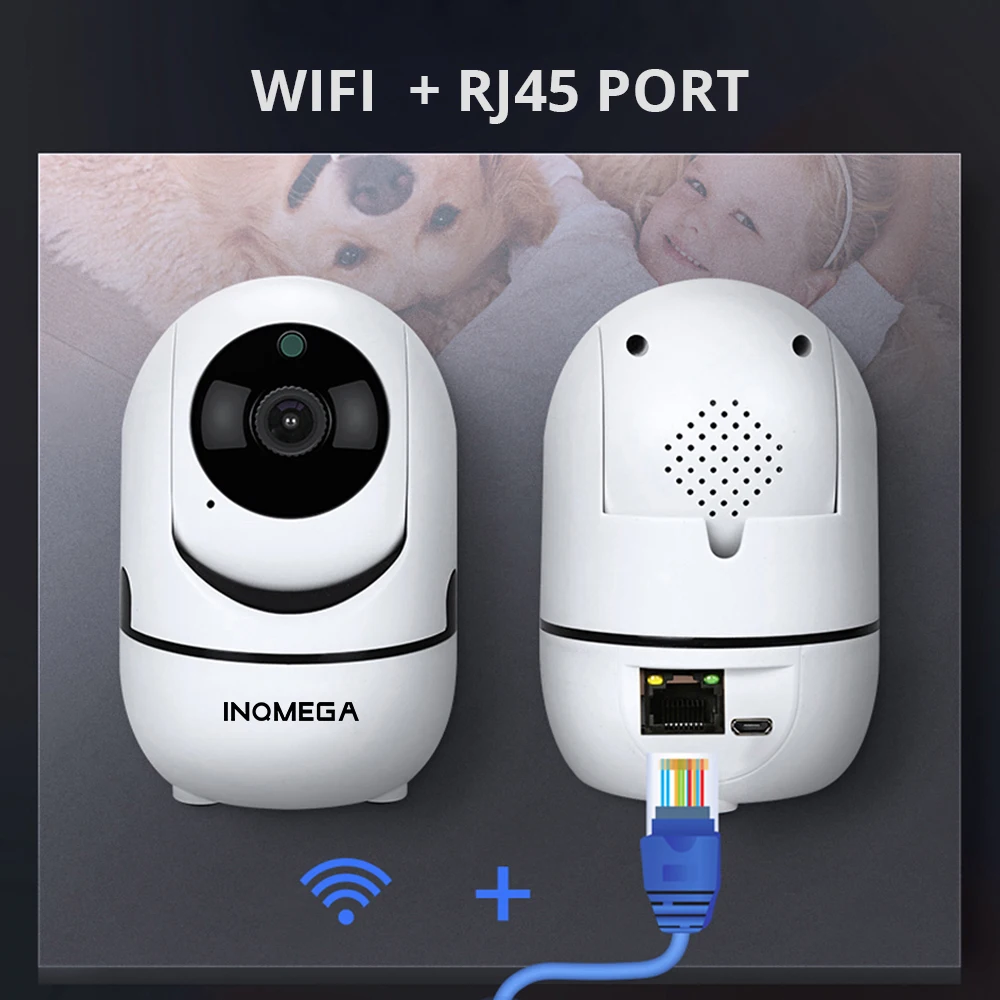 INQMEGA 1080 P سحابة كاميرا ip لاسلكية ذكي السيارات تتبع من الإنسان البسيطة واي فاي كاميرا الأمن الرئيسية مراقبة CCTV شبكة