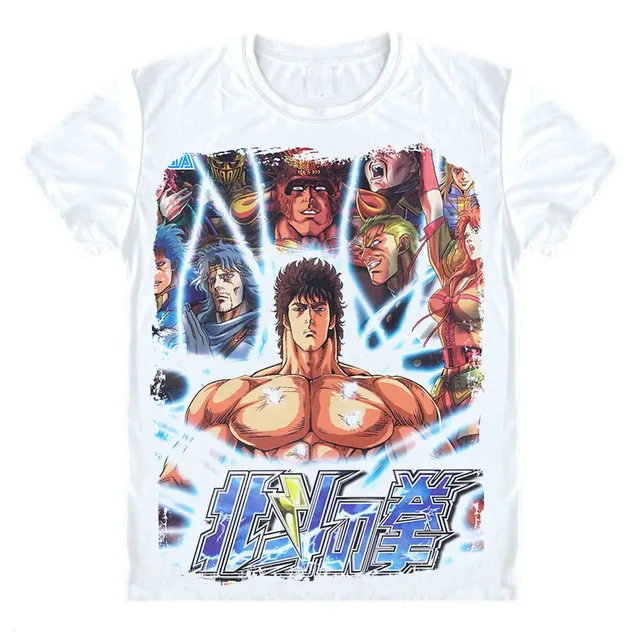 Action Figure Ken Il Guerriero T-Shirt UZ Design Ken Il Guerriero - Manga Anime Anni 80 Uomo E Bambino Uz Design Kenshiro - Foto 3