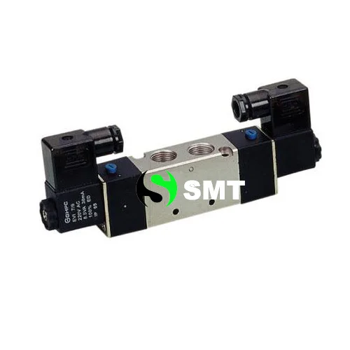 

5pcs/lots free shipping 4V330C-10 DC 24V 3 Position Close Type Solenoid Valve Five Way Ports Three Position Solenoid Valve