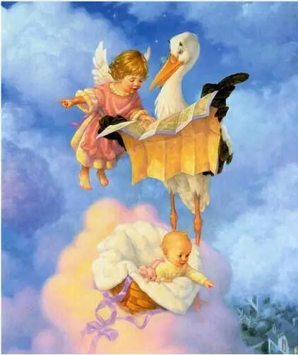

DIY Diamond Painting Crystal Girl Needlework Mosaic Square Full Pattern Diamond Embroidery Angel Eye duck Set Painting