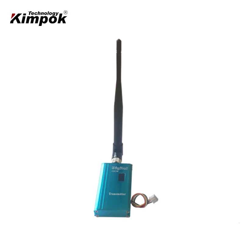 FPV Transmitter Receiver 20km Long Range 1400Mhz 1500Ghz Wireless AV 12 Channels 1500mW