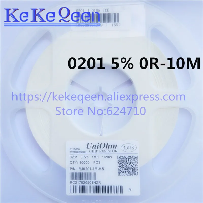 

100PCS/LOT 0201 5% 1.2M 1M2 1.3M 1M3 1.5M 1M5 1.6M 1M6 1.8M 1M8 2M 2.2M 2M2 2.4M 2M4 2.7M 2M7 3M 3.3M 3M3 3.6M 3M6 3.9M 3M9