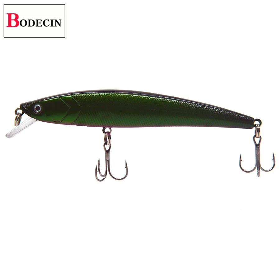 6PCS Hard Aritificial Fishing Lure Minnow 3D Fish Eyes Jerkbait Wobblers For Pike Trolling Fishing Tackle Fake Laser Lures Bass (13)