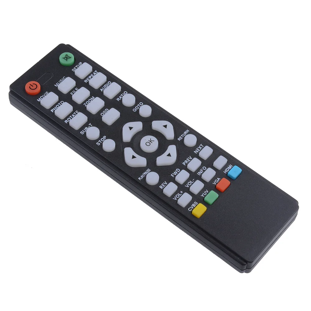 Бесплатная доставка! 3D 1080P HD медиаплеер поддержка Blueray HDMI VGA AV MKV H.264 SD MMC USB внешний