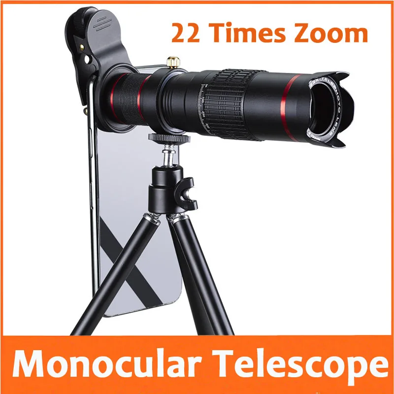 22 Times Gift Zoom Outdoor Travel Monocular Telescope