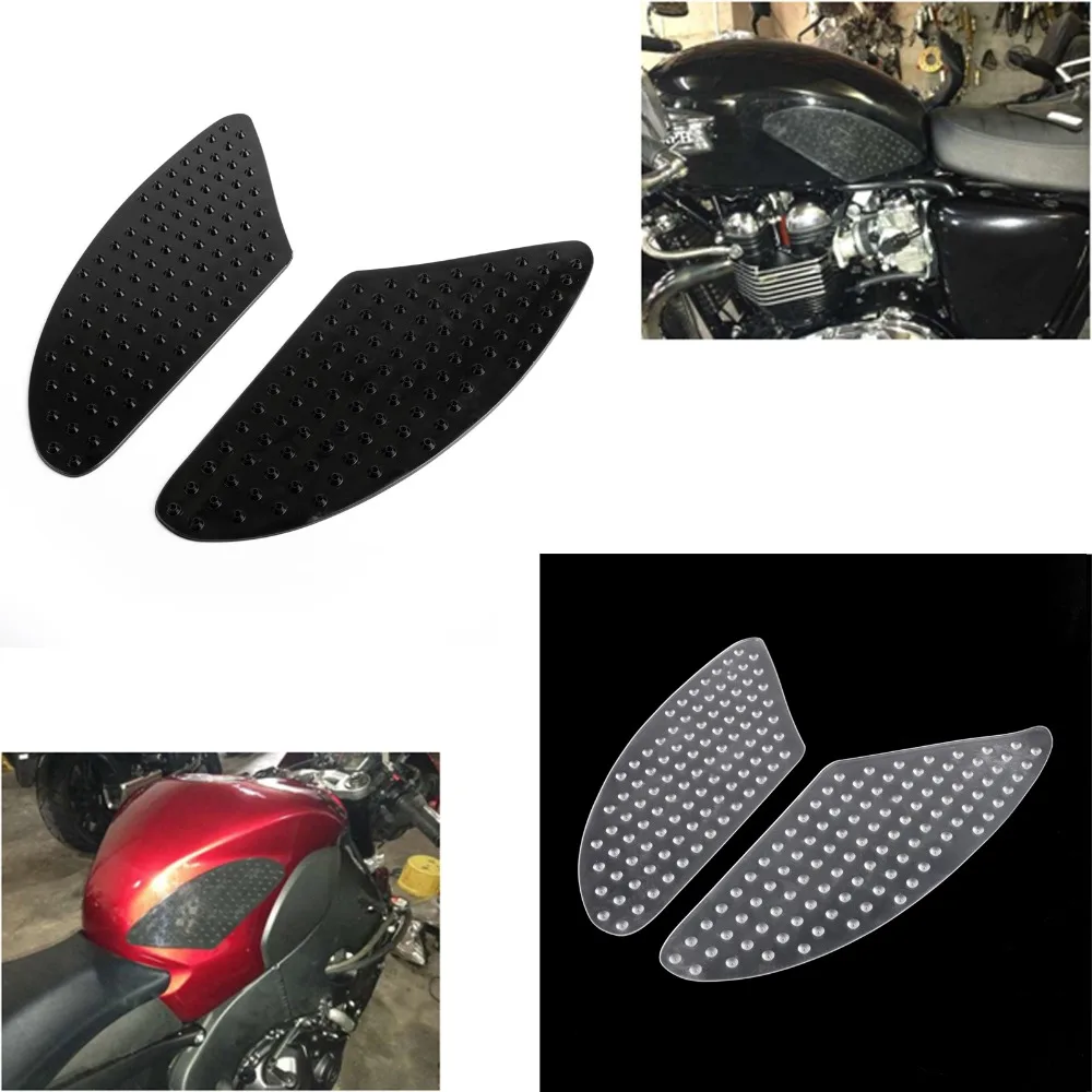 Areyourshop Танк тяги Pad Сторона газа Колено Ручка протектор для Kawasaki ZX6R ZX10R Z1000 для Honda CBR600RR CBR1000RR CB400