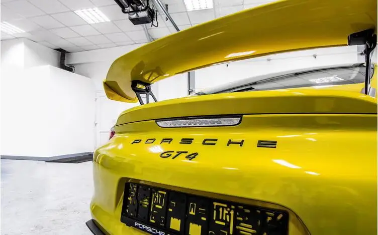 Стержни из углеродного волокна и аксессуар для багажника автомобиля заднее крыло багажника спойлер для Porsche Cayman 981 986 987 718 GT4 GT