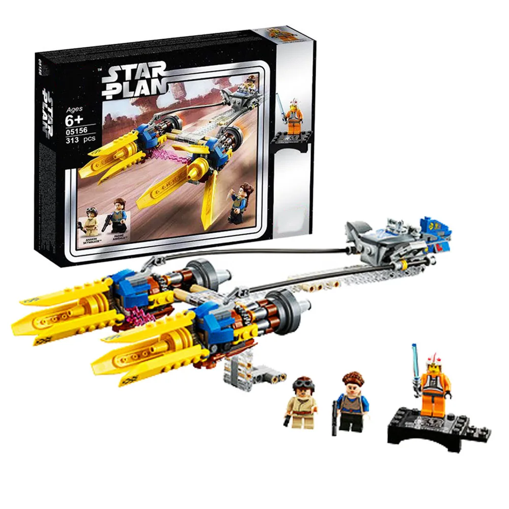 

Presell 2019 New 75258 20th Anniv Anakin's Podracer Compatible LegoING Star Wars Building Block Toys for Children Gift 05156