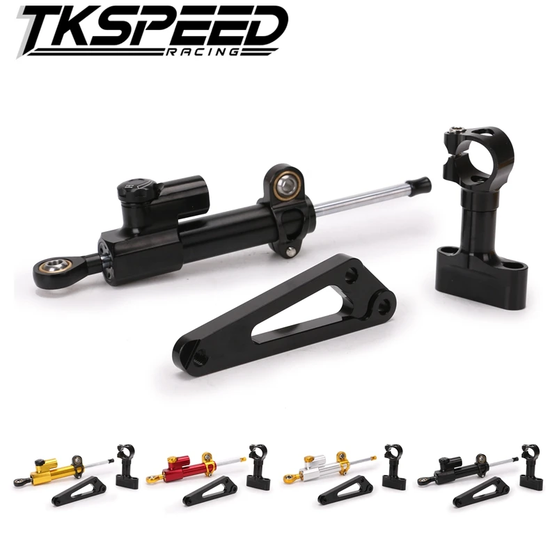 

Aluminum Motorcycle Steering Stabilize Damper Bracket Mount Kit For HONDA CB600F CB 600F HORNET 2007-2016 Moto Accessories