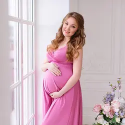 Фирменная Новинка Для женщин платье для беременных Беременность Одежда для беременных Для женщин женские элегантные кружевные платья