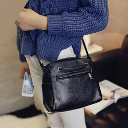 Корейская маленькая квадратная упаковка 2019 новая мытая кожаная сумка через плечо Маленькая женская летняя ретро сумка