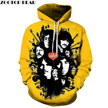 

Hot Hoodies 3D Head portrait Print Men Spring Sweatshirts Drop Ship ZOOTOP BEAR Brand Unisex Pullover WomenTracksuits 2018