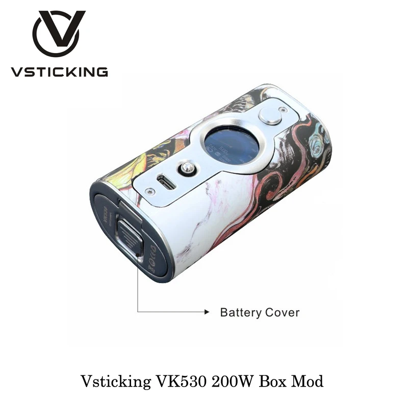 Billige Elektronische Zigarette Vsticking VK530 200W Box Mod YiHi SX530 Chip Angetrieben Durch Dual 18650 Batterie Vape Verdampfer VS Smoant charon